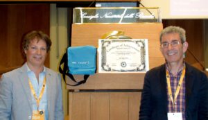 Prof. Nigel Gilbert with the ESSA President, Flaminio Squazzoni, Rome, 21 Sept 2016